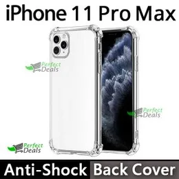 Apple iPhone 11 Soft Silicone TPU Case – Anti-Shock Protection with Hardy Edges | Fully Transparent Bumper Cover
