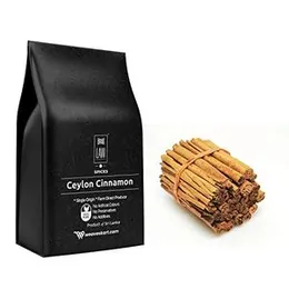 looms & weaves - Fresh Srilankan/Ceylon Cinnamon Quills (Cinnamomum verum) Dalchini - H1 Grade Cinnamon Spice from Sri Lanka, True Cinnamon - 100