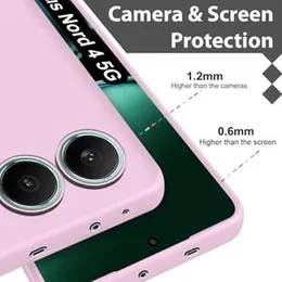 Fashionury Back Cover for OnePlus Nord 4 5G | Camera Bump Protection | Matte Soft Silicon Flexible | All Side Shock Proof Rubberised Back Case Cover f