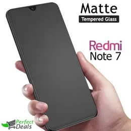 Redmi Note 7 Stylish Full Cover Matte Texture MTB tempered Glass Protector Frosted Glass for Redmi Note 7 / Note 7 Pro