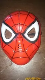 Spiderman mask with LED lightning eyes