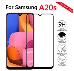 Full Glue Edge-to-Edge Tempered Glass Screen Protector for Samsung Galaxy A20s