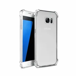 Clear Shockproof Transparent Bumper Back Cover for Samsung S7