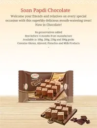 GRB Soan Papdi Chocolate 200g – Delicious Flaky Sweet with Rich Cocoa Flavor