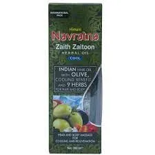 Himani Navratna Zaith Zaitoon Cool Herbal Oil 200ml / hair oil