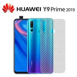 Carbon Fibre back sticker For Huawei Y9 Prime 2019