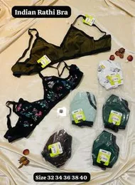 Indian Rathi Cotton Bra for Women – Soft, Comfortable & Supportive Daily Wear (Sizes 32–40)