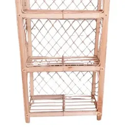 Cane Shoe Rack (වේවැල් සපත්තු රාක්කය) - Medium