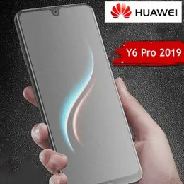 Y6 Pro 2019 Stylish Full Cover Matte Texture MTB tempered Glass Protector Frosted Glass for Huawei Y6 Pro 2019