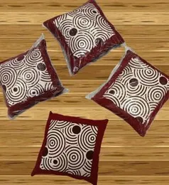 Velvet  Cushion Covers Pack of 4 Square Design for Sofa Home Decor
