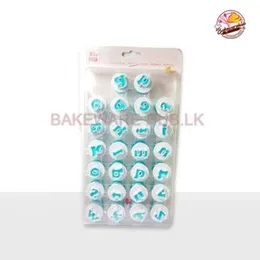 Alphabet Mini Lowercase Letter Cutters | Push Easy A–Z Set | 26mm Fondant Tools