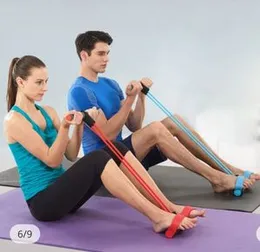 Portable Sit-up Pedal Tensioner Four-tube Pedal