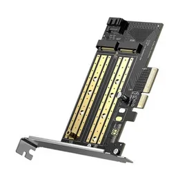 UGREEN M.2 SATA+M.2 NVMe to PCI-E 3.0 X4 Expansion Card – CM302 - 70504