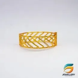 22kt Guarantee Lock Bracelet Bangle for Women Fashion Jewelry Gift.