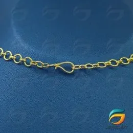 New Arrival Necklace  With Five Heart Pendent Short Thali Chain For Women.