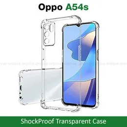 Oppo A54s Transparent Shockproof ThickBallon Case - Clear TPU Bumper Case For Oppo A54s Back Cover