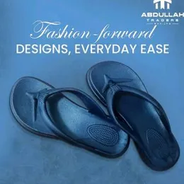 Ladies waterproof Two strap slippers 36-41