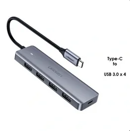 UGREEN 4 – Port Type C 3.0 To 4 Ports HUB – CM219 - 70336