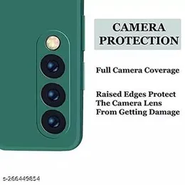 REDMI A3 Soft matte liquid silicone Case Back Cover for redmi A3 - Green