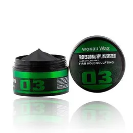 WOKALI Fashion Unisex Hair Wax Fluffy Modeling Hair Care Long Lasting Stereotype Hair Gel 150g #03.