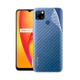 Carbon Fibre Back Sticker for Realme C15 – Slim Fit | Anti-Scratch & Stylish Wrap