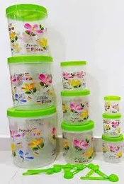 flora container 9pcs