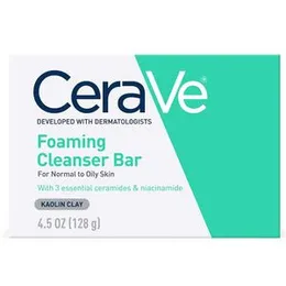 CeraVe Foaming Cleanser Bar 128g