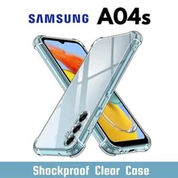 Samsung Galaxy A04s / A13 5G Shockproof Silicone Phone Case Transparent Protection Back Cover
