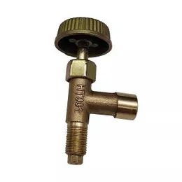 Propane Heater Valve Brass Gas Control Needle Valve With Knob