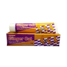 Vetgrow Ginger Cat 110g Nutritional Supplement for Cats Energy & Essential Fatty Acid Supplement with Arachidonic acid & DHA