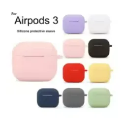 AirPods 3 Silicone Case Cover – Dustproof & Shockproof | Secure Fit with Premium Protection