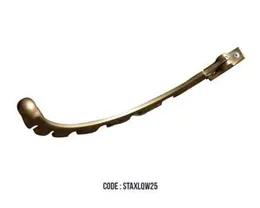 BRASS WINDOW HALF ROUND STAY BPL