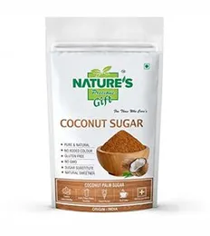 NATURE'S Precious Gift - Coconut Sugar Powder - No Added Preservatives | Gluten Free | Natural Sweetner - 500 gm
