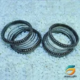 Silver Plated Peora Traditional Antique Look Oxidised for Girl & Women.