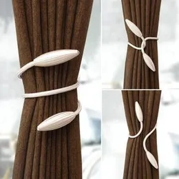 Home Cloud Curtain Holder Tieback/Alloy Curtain Tieback/Drape Tie Backs, Decorative Unique Design 2 Pcs(Light )(Foldable;Light Weight)