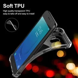 Transparent Shock Proof Case Clear TPU Back Cover For Samsung Galaxy J2 Core