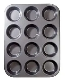 High Quality Faberware Nonstick Bakeware 12pcs cup cake tray.