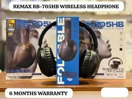 Remax RB-705HB Wireless Headphone - Foldable Bluetooth 5.4 Headset with 18H Battery