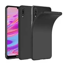 2 MM Silicone Anti Fungal Camera protection Slimfit Case Back cover for HUAWEI Y7(2019)