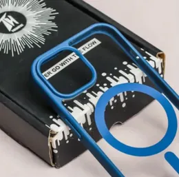 Magsafe Magnetic Phone Cover Wireless Charging Supported Clear Case for iPhone 14 Plus