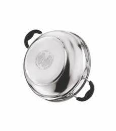 Induction bottom multi kadai with 6 different plates kitchen cookware