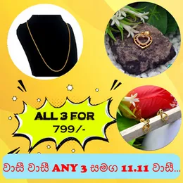 Gold-Plated Jewelry Set for Women – 02mm Fox Chain, Double Heart Pendant, and Musical Symbol Earrings – Elegant 18-inch Necklace Combo| All 3 for 799.