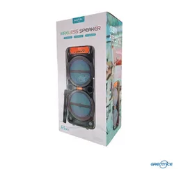 GREATNICE GTS 1880 Wireless Speaker - Portable Bluetooth Speaker with Wireless Mic