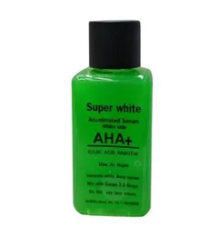 Natural AHA+ GEL SERUM (Green Serum) Thailand with Kojic Acid Arbutin 30 ML for Brightening Super white (ags).
