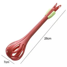 Multi-functional Egg Beater Creative Multipurpose Use Manual Egg Beater Clamp Salad Whip Cream Egg Whisk Mixer Kitchen Bake Tool