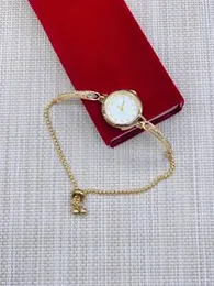 2025 New Women Fashion Clover Rhinestone Drawstring Bracelet watch for girls and women’s