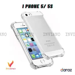 Thickbaloon ShockProof Transperent Soft Back Cover For Iphone 5 / 5S