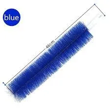 Flexible Fan Dusting Brush, Non-Disassembly Fan Cleaning Brush, Bendable Multi-Purpose Crevice Brush, Microfiber Duster, for Sewer, Screen Window, Bli