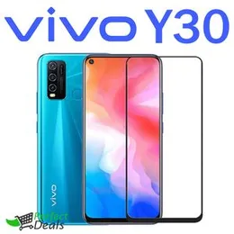 Vivo Y30 Screen Protector Full Covering Extra Protection Full Glue 9D MTB tempered Glass for Vivo Y30