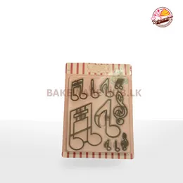 Music Note Cutter – Extra Large | 10-Note Fondant & Cookie Tool | CW3-007A